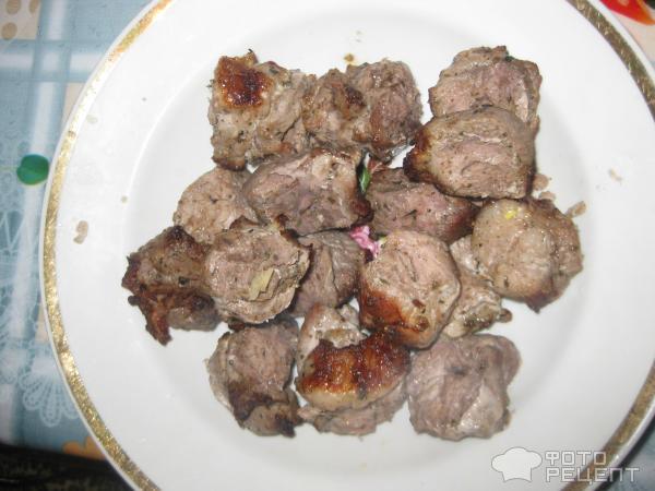 Сочный шашлык из свинины фото