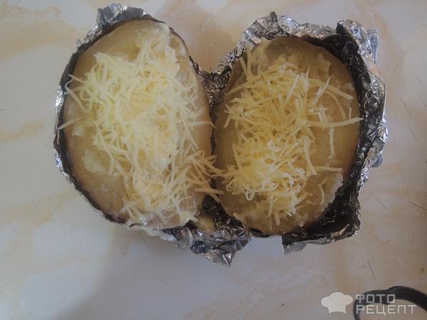 картофель с тертым сыром