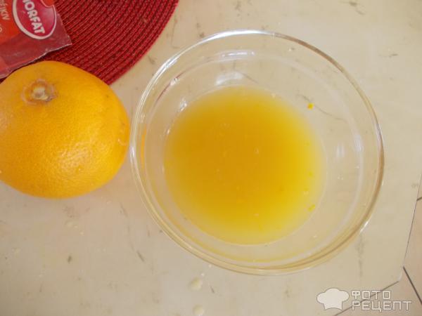 Апельсиновый кекс с маком фото