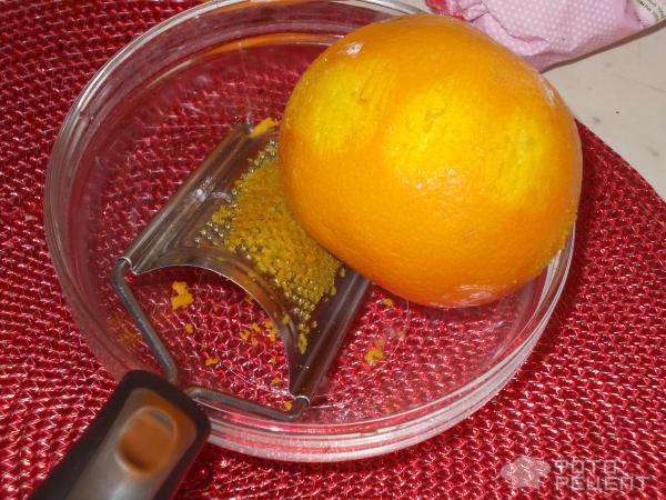 Апельсиновый кекс с маком фото