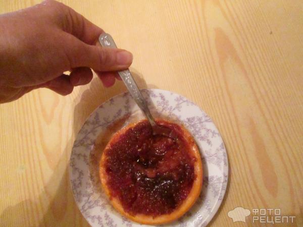 Грейпфрут запеченный в духовке фото