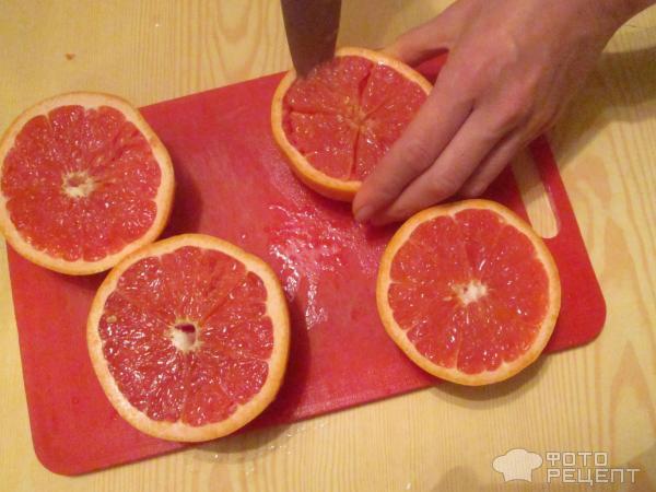 Грейпфрут запеченный в духовке фото