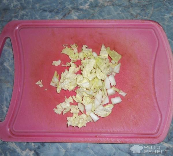 Салат с креветками и перепелиными яйцами. приготовление.