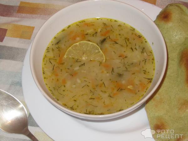 Луковый суп с капустой постный фото