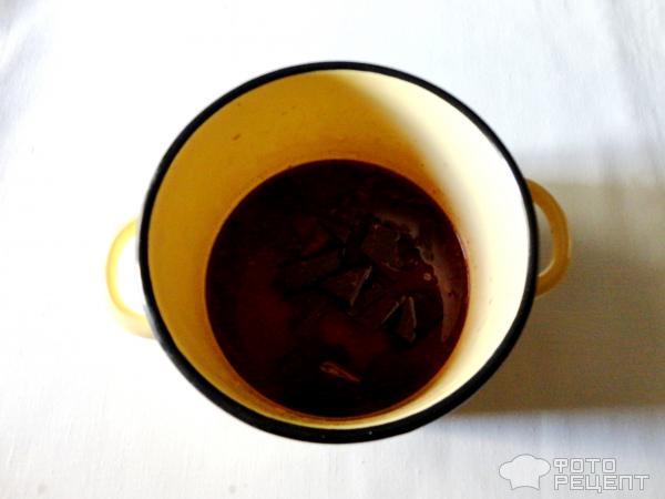 Винно-шоколадный крем фото