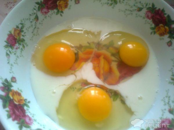 Гренки в яичной заливке с грецкими орехами фото
