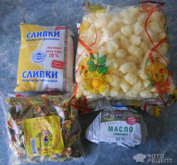 Колбаска из ирисок и кукурузных палочек - пошаговый рецепт с фото на уральские-газоны.рф