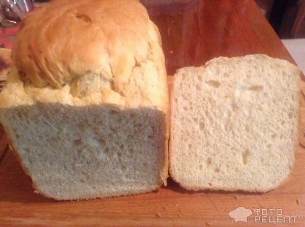 Хлеб с картофельным пюре и говяжим бульоном фото