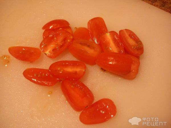 Омлет с помидорами фото