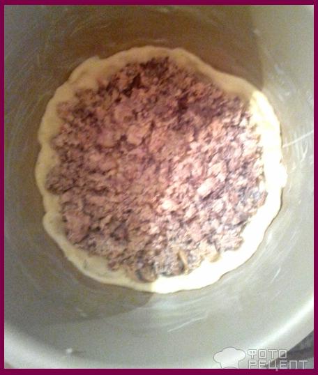 Пирог с консервированной сайрой фото