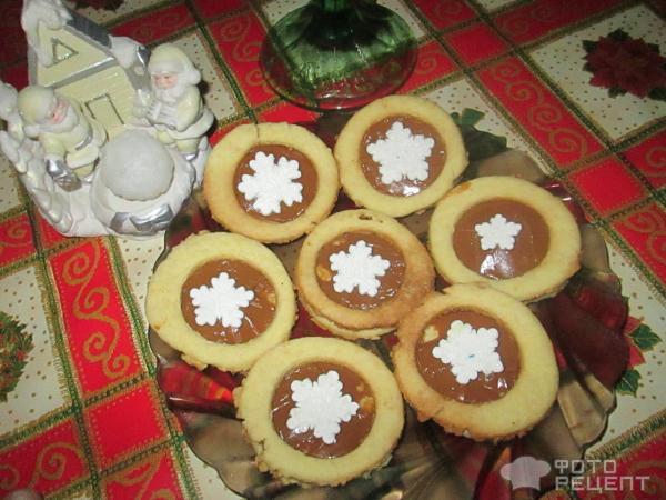 Печенье Снежинки - то, что надо на Рождество! фото