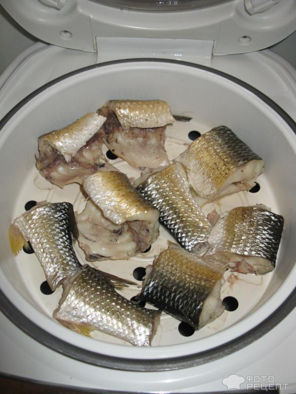 Рыба пеленгас с рисом и чукой