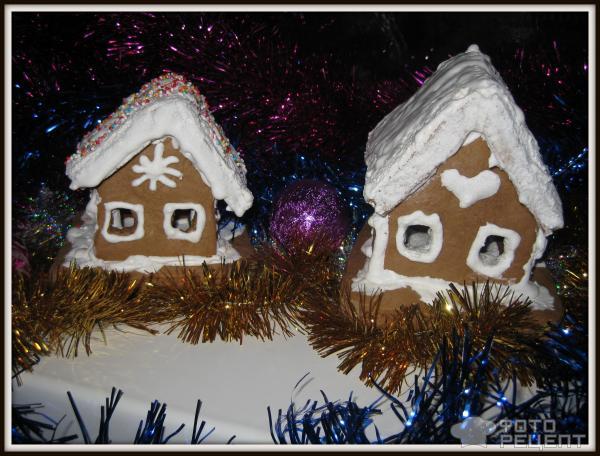 Рождественский пряничный домик фото