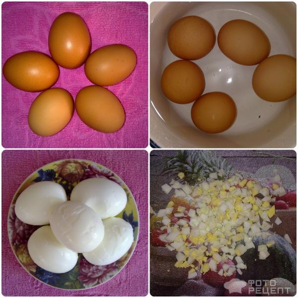 Яйца в салат Крабовый