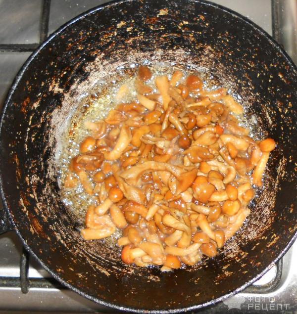 Рагу овощное с грибами в сливочно-соевом соусе фото