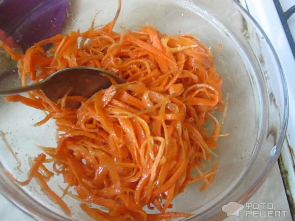 Морковь по-корейски фото