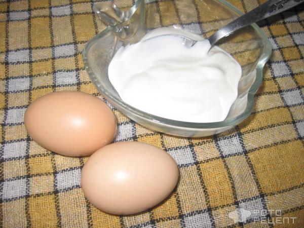 яйца и сметана