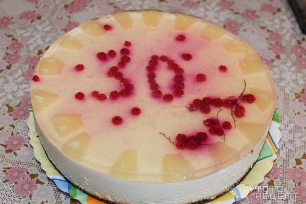 Бисквитный торт с воздушным кремом и ягодным желе - пошаговый рецепт с фото на Готовим дома