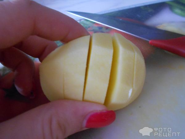 Картофель запеченный-гриль фото