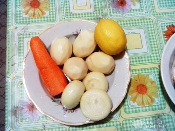 Караси с овощами в духовке фото