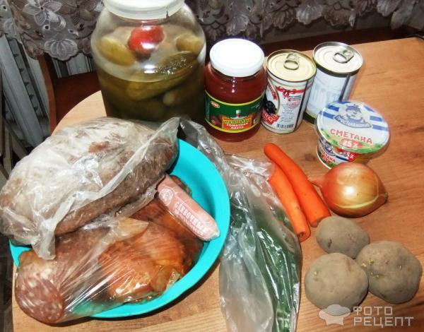 Солянка праздничная – кулинарный рецепт