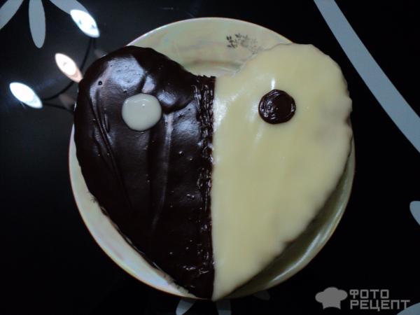 Торт Валентинка фото