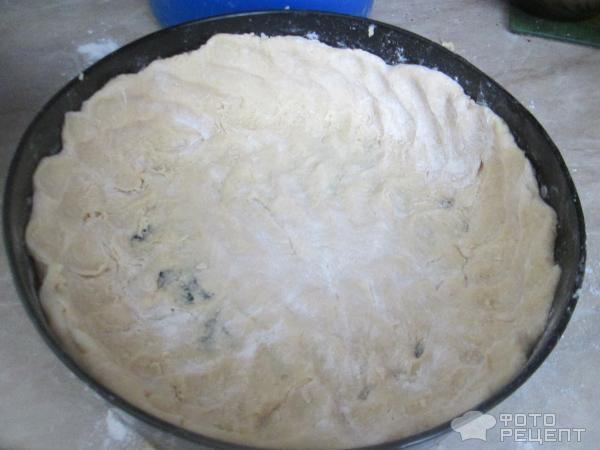 Праздничный пирог Белая роза фото