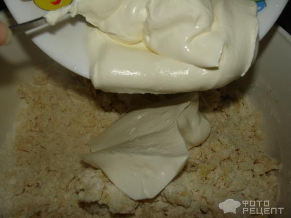 Торт Дрова под снегом фото