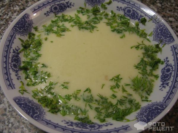 суп с плавленым сырком