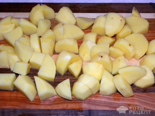 Куриная грудка тушеная с томатами и картофелем фото
