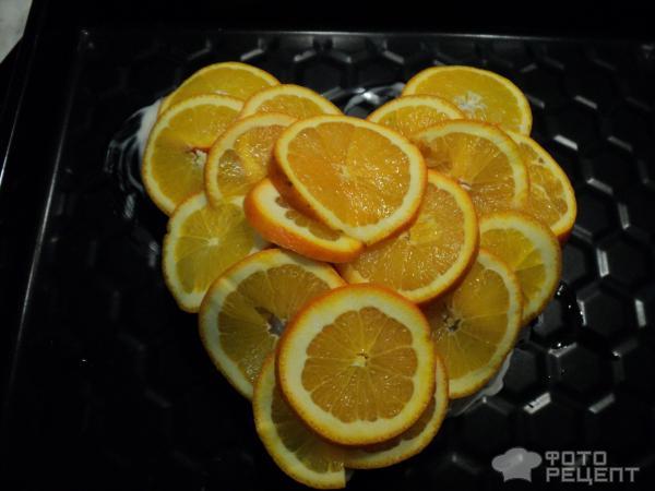 Курочка в апельсинах фото