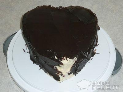 Торт Валентин в шоколаде фото