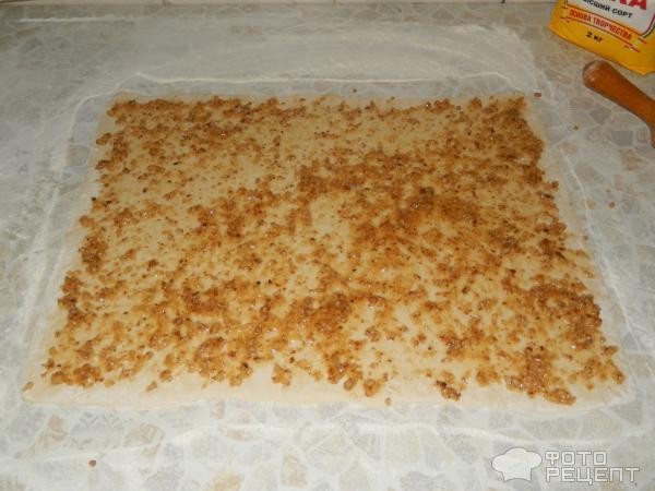 Печенье с орехово - медовой начинкой фото