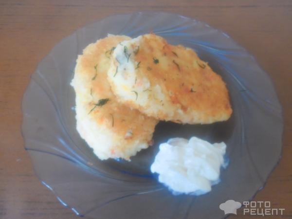 Биточки из картофельного пюре фото