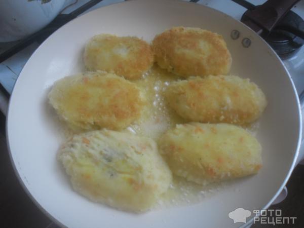 Биточки из картофельного пюре фото