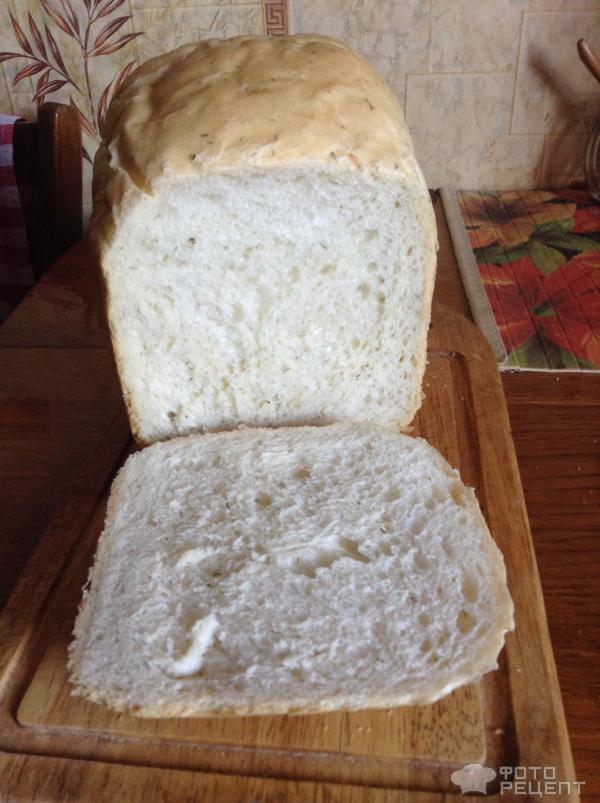 Хлеб с чесноком и укропом фото