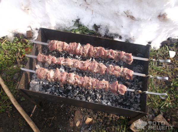 Сочный шашлык из свинины фото