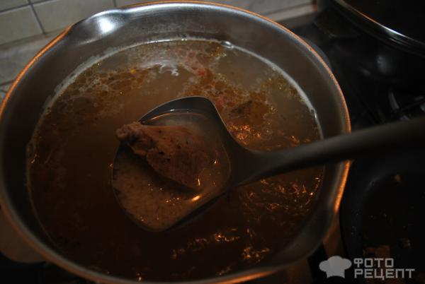 Суп Харчо с свиными ребрышками фото