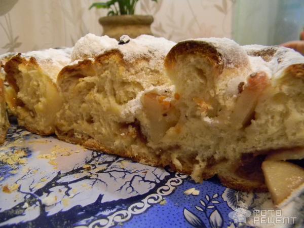 Грушевой пирог- улитка фото