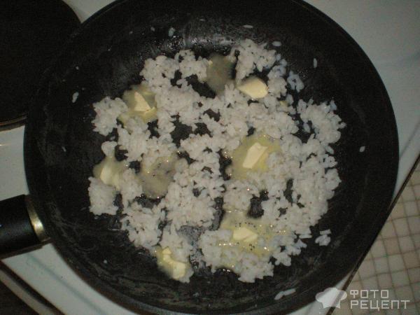 Омлет с рисом и сыром фото