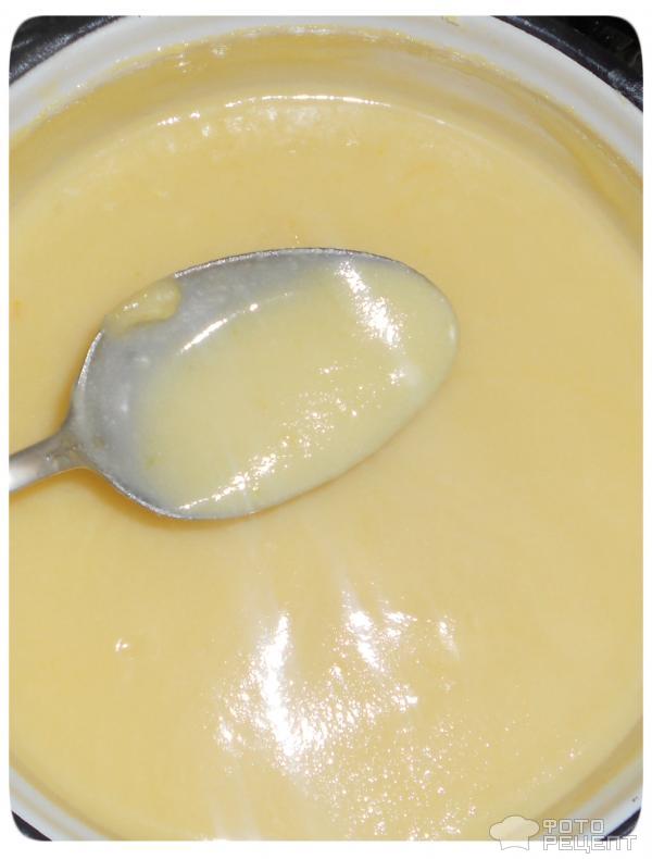 Сливочно-лимонное мороженое фото