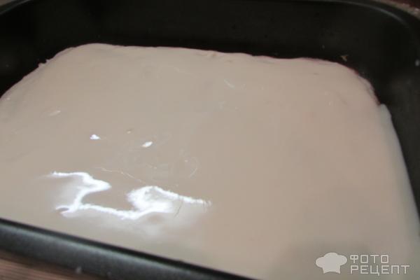 Десерт детский по мотивам Киндер молочный ломтик фото