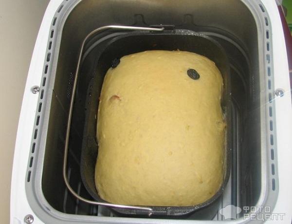 Кулич пасхальный в хлебопечке фото