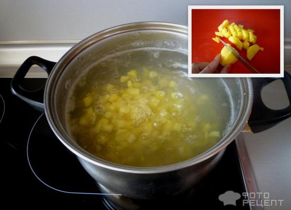 Фото-рецепт постного супа из шпината со щавелем