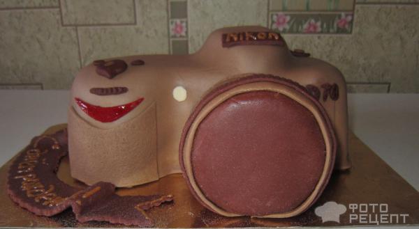 Йогуртовый торт Фотоаппарат