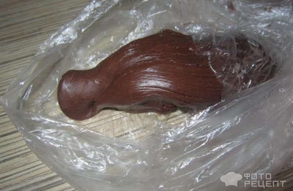 Шоколадная мастика фото