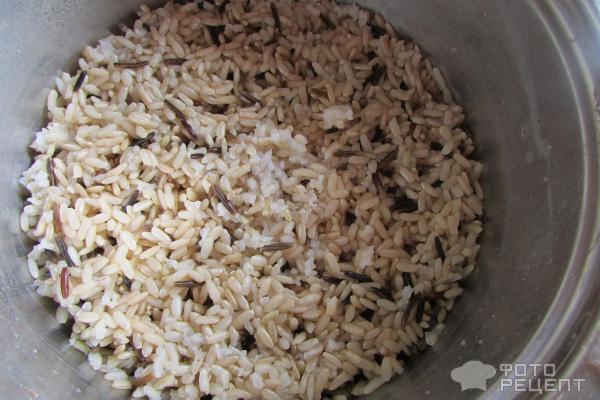 Рис смесь бурого и дикого риса «Националь» ~ 25 кг