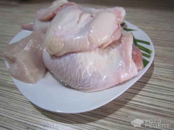 Курица в маринаде с киви фото