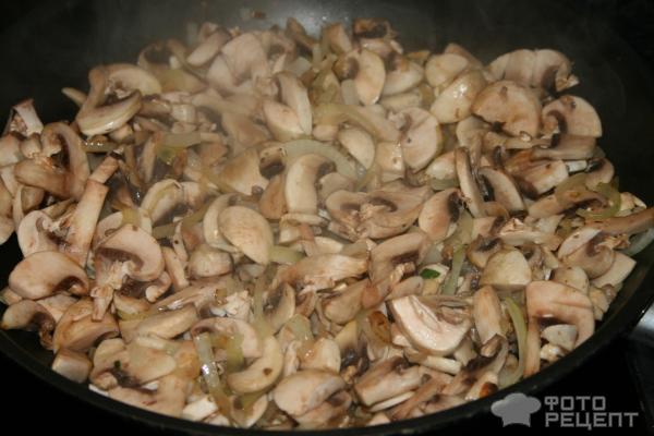 грибы на сковороде