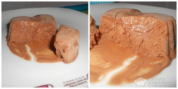 Шоколадное мороженое фото